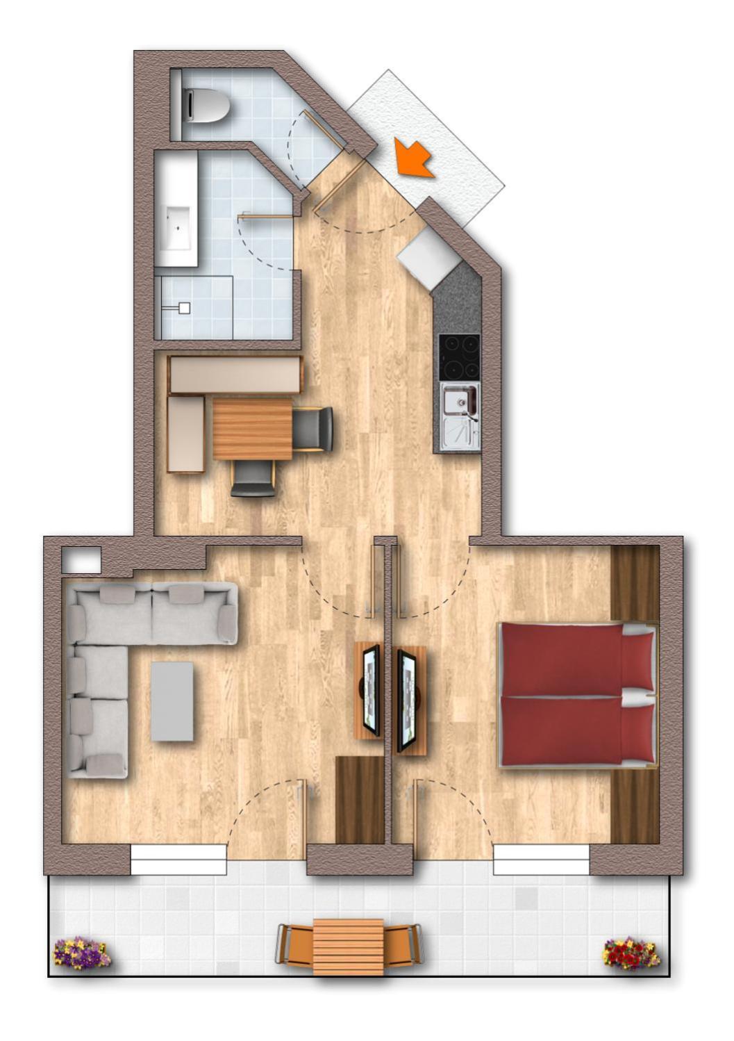 Hotel-Appartement Ferienhof جيرلوس المظهر الخارجي الصورة